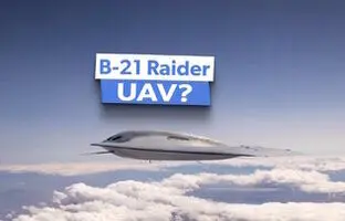 بمب افکن پنهانکار B-۲۱ Raider می‌تواند بدون خلبان پرواز کند؟