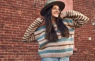 لباس بافت ترند برای زمستان + چگونه با بافتنی شیک به نظر برسیم؟