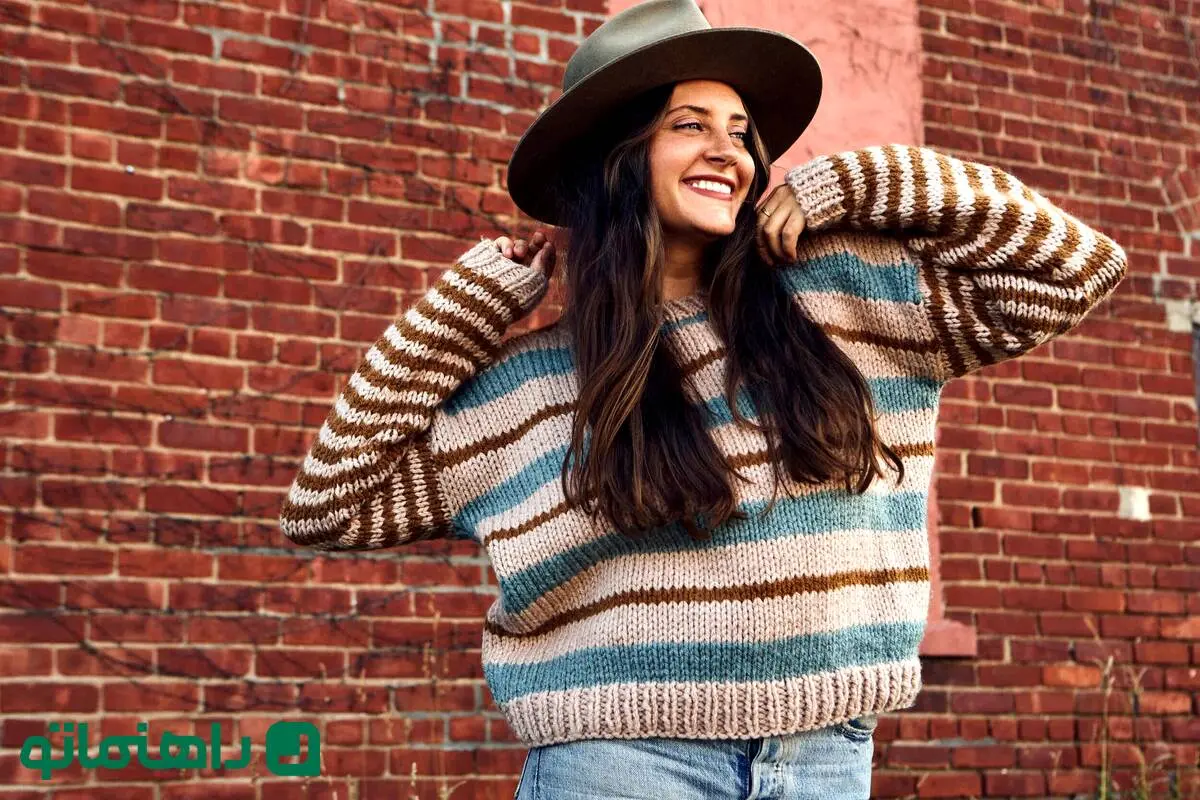 لباس بافت ترند برای زمستان + چگونه با بافتنی شیک به نظر برسیم؟