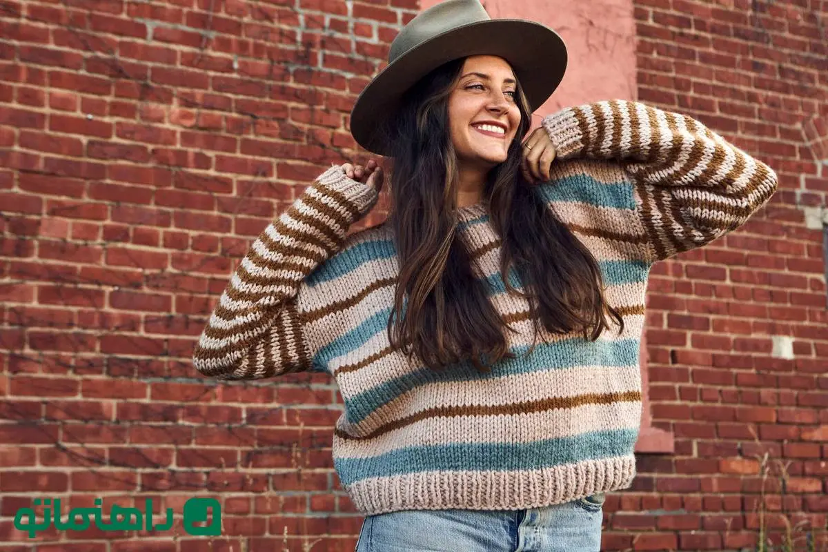 لباس بافت ترند برای زمستان + چگونه با بافتنی شیک به نظر برسیم؟