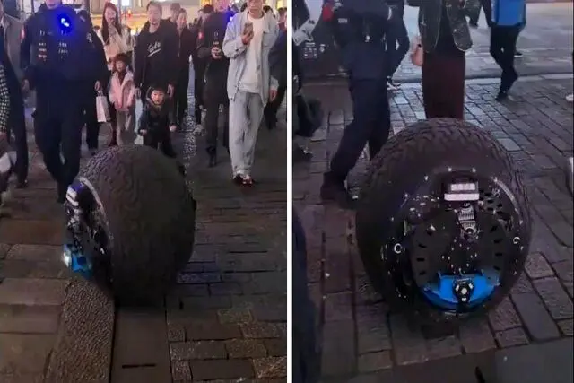 
پلیس‌های رباتیک کروی در چین مجرمان را دستگیر می‌کنند
