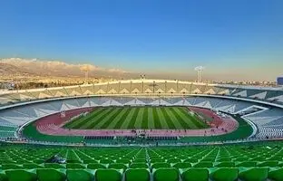  اقدام عجیب در ورزشگاه آزادی قبل از دربی + ویدئو