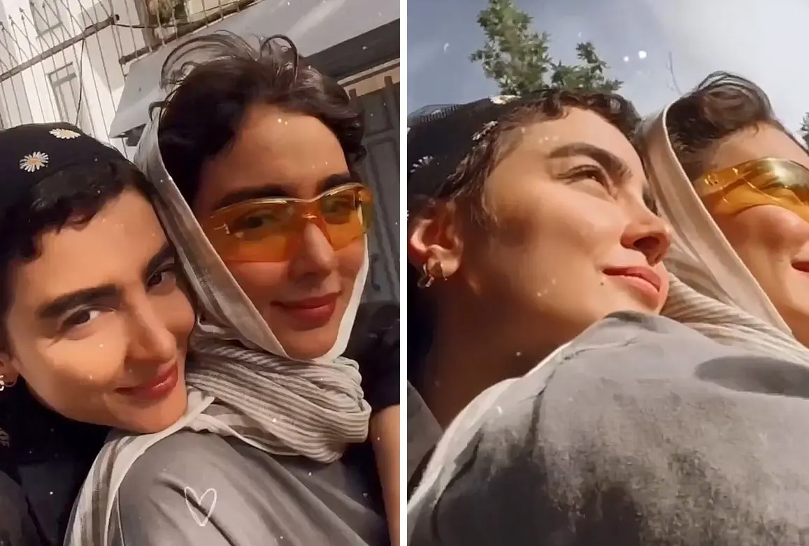 موتورسواری سونیا و سنا حسینی؛ بازیگران نقش سارا و نیکا در «پایتخت» + ویدئو