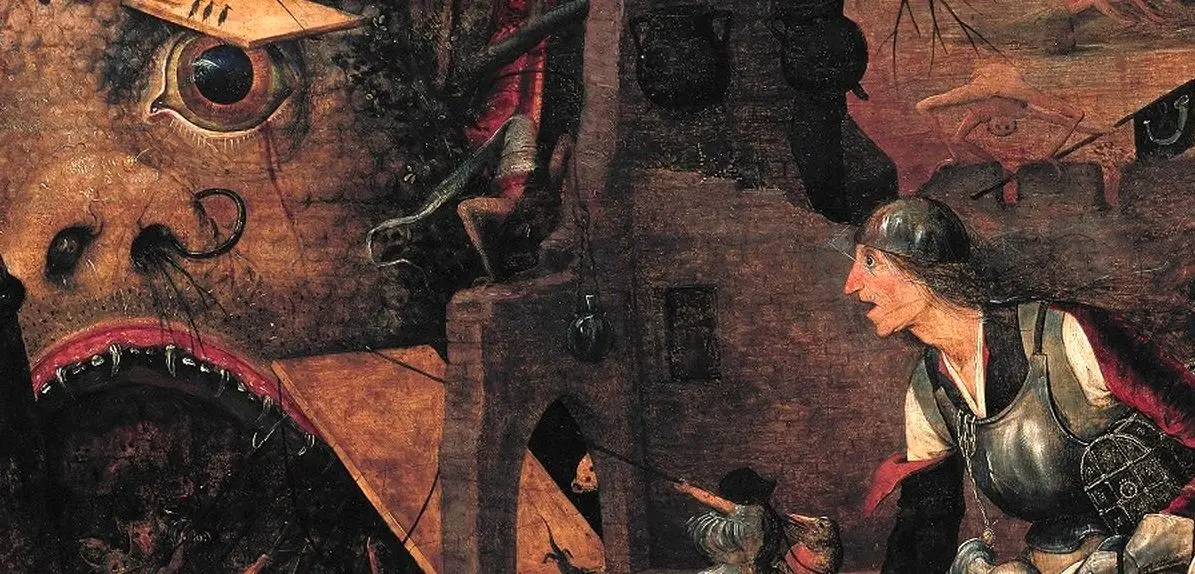 زنی که جهنم را غارت می‌کند؛ صحنه‌های عجیب یک نقاشی ۴۵۰ ساله