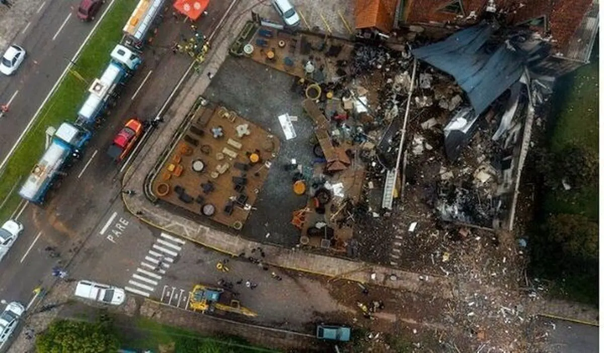 ۱۰ کشته در سقوط هواپیمای تاجر برزیلی
