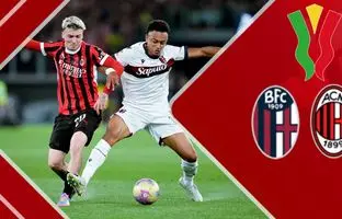 خلاصه بازی آث میلان 0 - بولونیا 1 +ویدئو