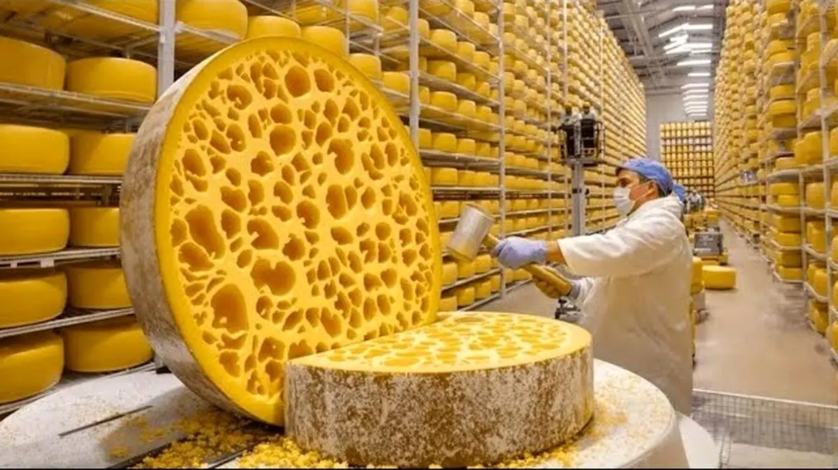 پنیر پارمزان چگونه تولید می شود؟ + ویدئو