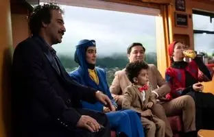 تمرین رقص محسن تنابنده با بهروز و سالار معمولی + ویدئو