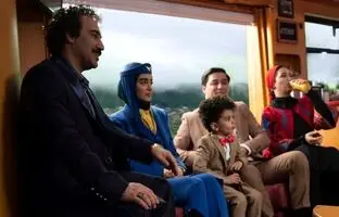 تمرین رقص محسن تنابنده با بهروز و سالار معمولی + ویدئو