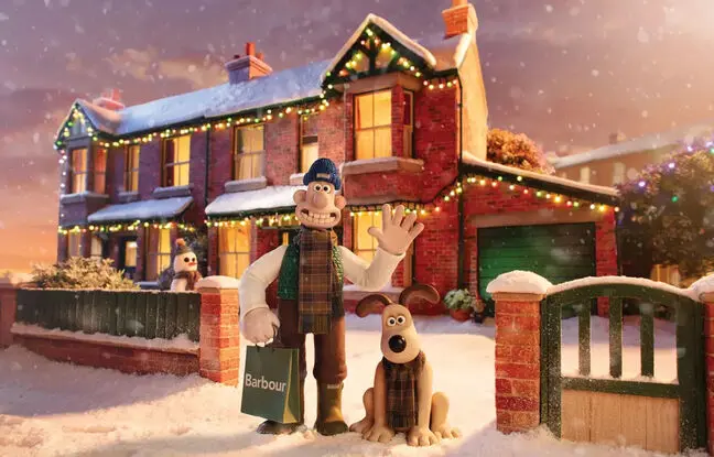  ویدیویی از پشت صحنه انیمیشن کوتاه Wallace & Gromit به مناسبت کریسمس 