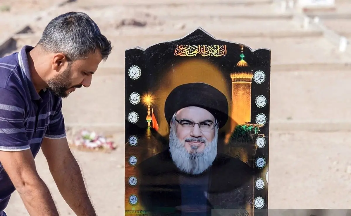  آرامگاه سید حسن نصرالله در نجف اشرف + تصاویر