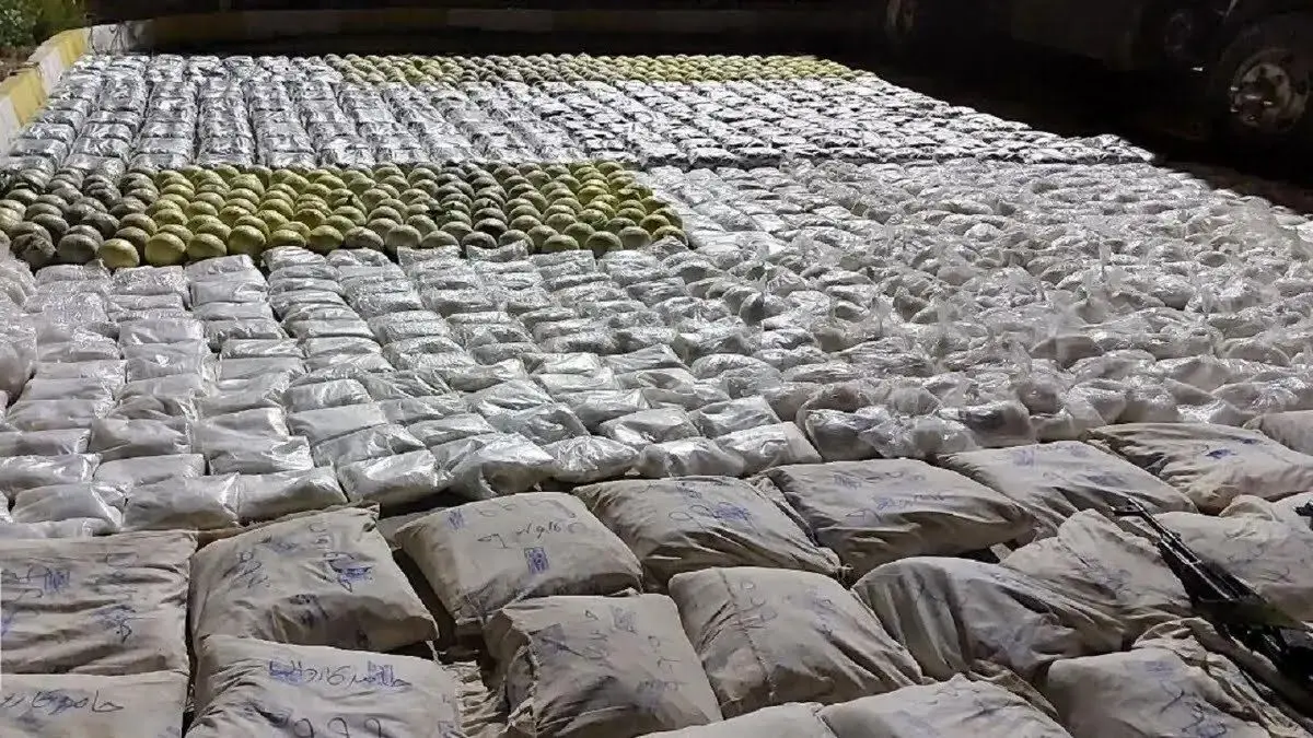 کشف بیش از ۳۰ کیلو گرم موادمخدر گُل از دل سنگ + ویدئو