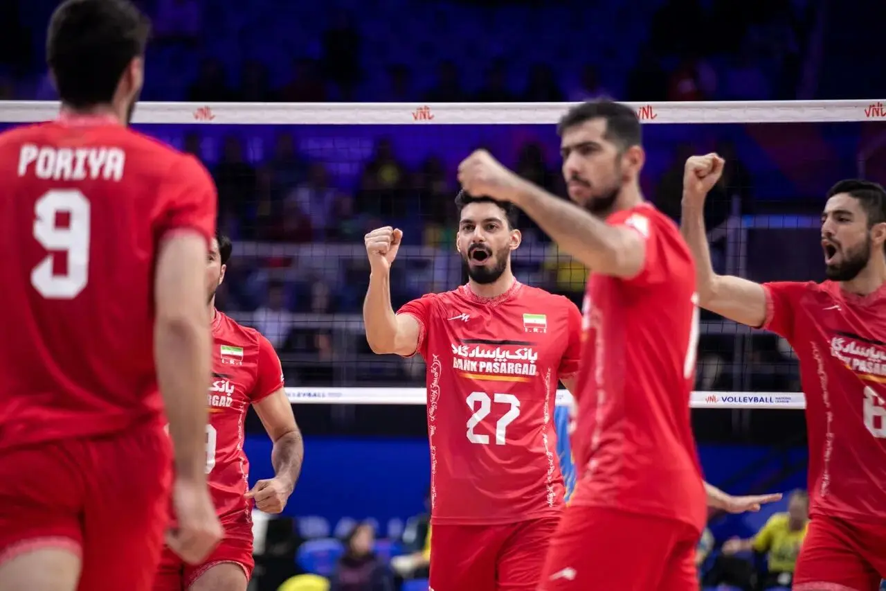  روز و ساعت بازی‌ های تیم ملی والیبال ایران