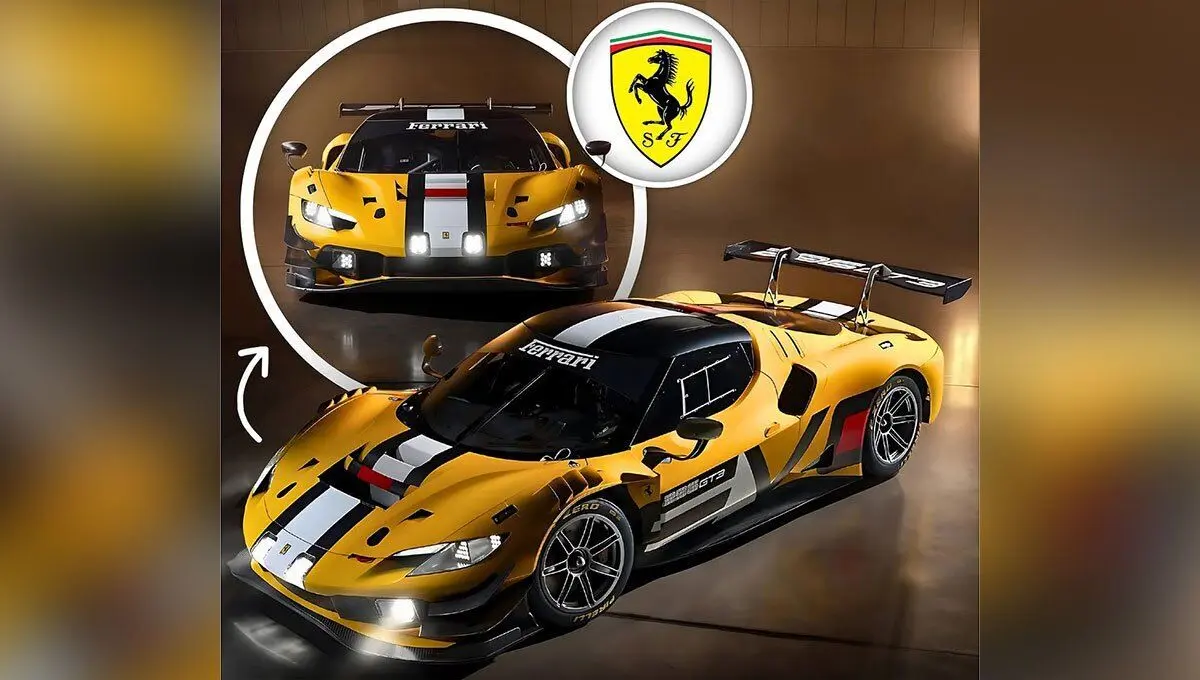 فراری 296 GT3 Evo: تکامل جدید برای۲۰۲۶ + تصویر