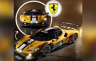 فراری 296 GT3 Evo: تکامل جدید برای۲۰۲۶ + تصویر