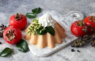 با خرمالو یک دسر شیک و متفاوت برای سفره شب یلدا درست کن + آموزش ویدئویی
