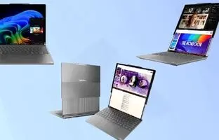 تصاویر اولین لپ‌تاپ رول‌شونده لنوو پیش از رونمایی در CES 2025 افشا شد
