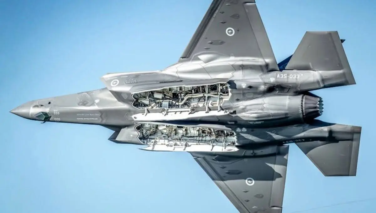 این عکس جزئیات بسیار دقیقی از اف-35 را نمایش داد