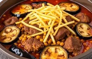طرز تهیه خورشت قیمه بادمجان مجلسی با تمام فوت و فن ها