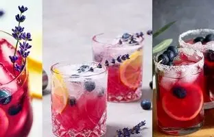 خوشمزه بپزید؛ طرز تهیه لیموناد بلوبری