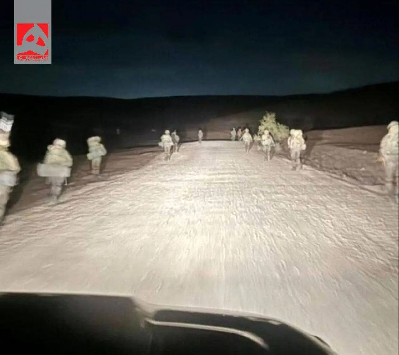 نخستین تصویر از ورود ارتش اسرائیل به خاک لبنان