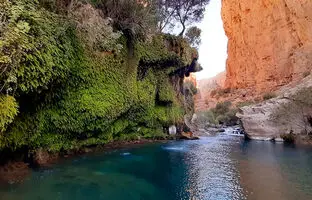  تصویری زیبا از طبیعت منطقه تنگ براق در استان فارس + ویدئو