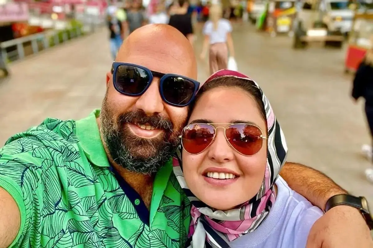 بوسه علی اوجی به دستان نرگس محمدی در جوکر +ویدئو