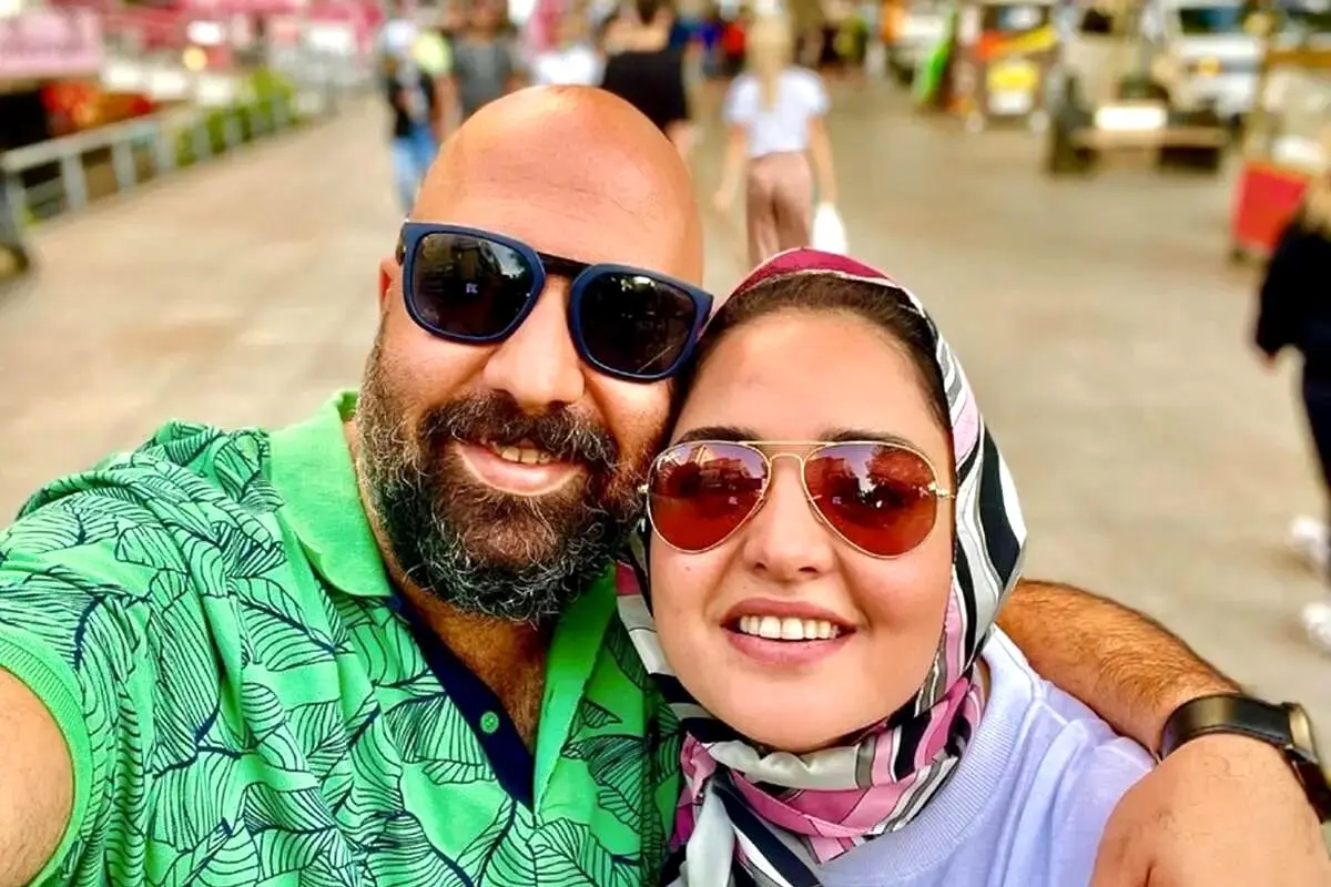 بوسه علی اوجی به دستان نرگس محمدی در جوکر +ویدئو