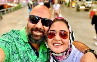 بوسه علی اوجی به دستان نرگس محمدی در جوکر +ویدئو
