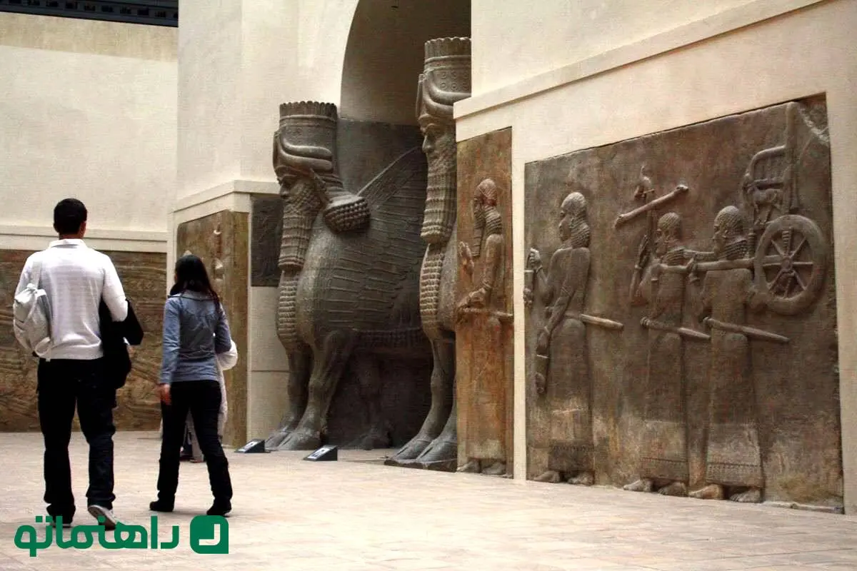 تمدن ایران باستان در فرانسه؛ تعدادی از آثار باستانی ایران که فرانسه دزدید