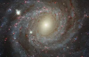 تصویر روز ناسا: کهکشان مارپیچی NGC 3344 از نمای روبه‌رو
