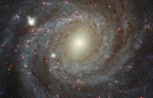 تصویر روز ناسا: کهکشان مارپیچی NGC 3344 از نمای روبه‌رو