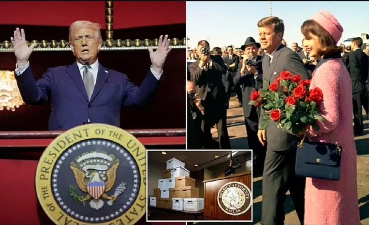 ترامپ اسناد محرمانه ترور «جان اف‌کندی» را منتشر کرد + تصویر