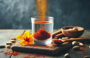 یک ترفند عالی برای چند برابر شدن رنگ زعفران + ویدئو