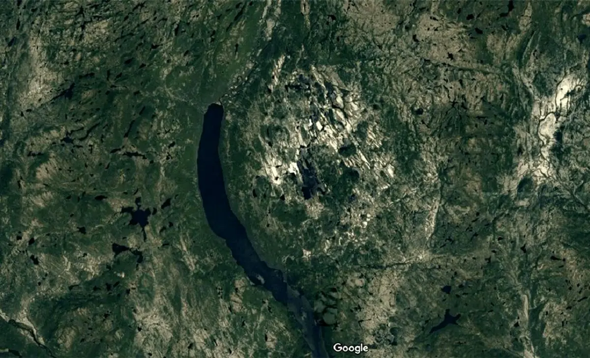 (تصویر) جستجو در نقشۀ گوگل یک «برخورد باستانی» را فاش کرد