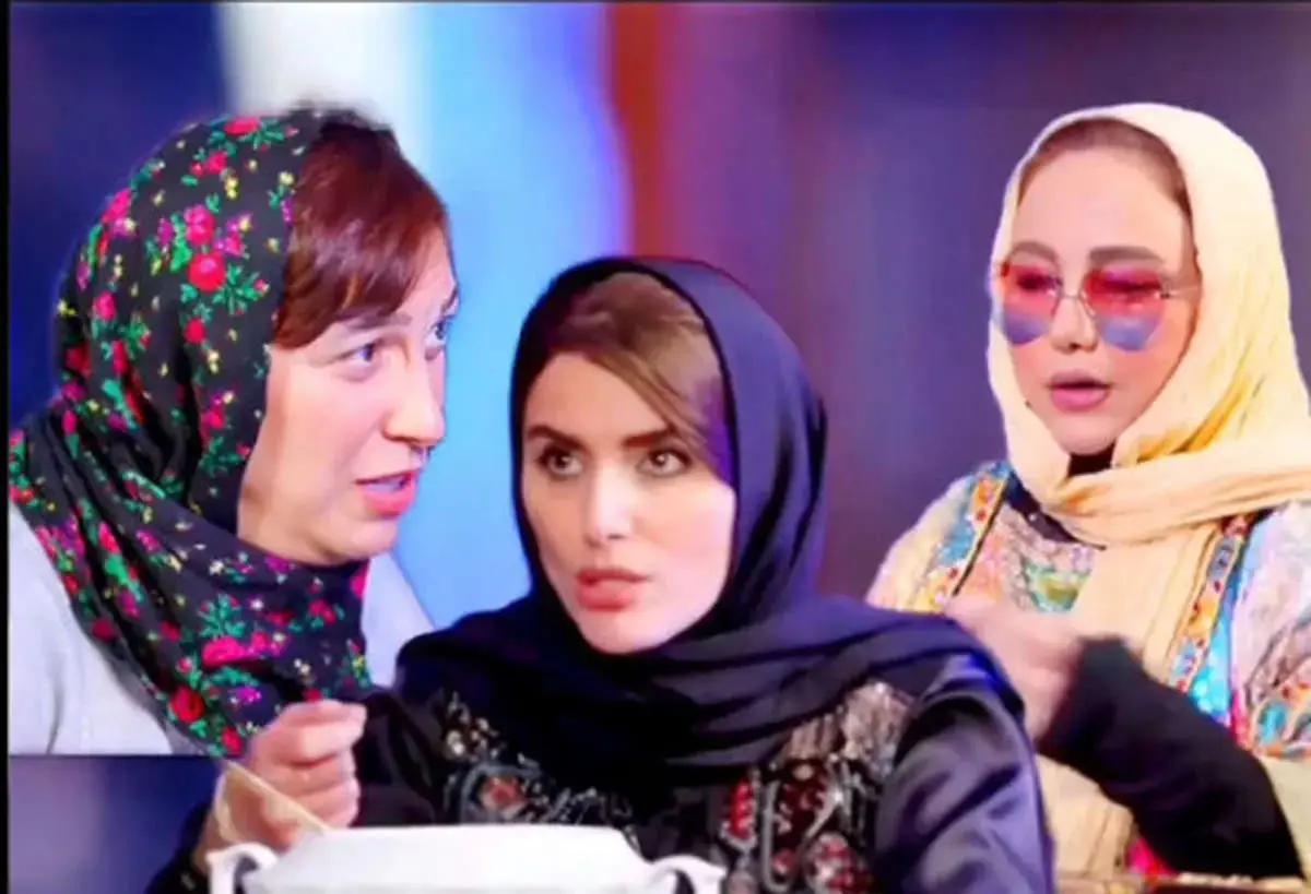 عصبانیت شدید ‌رها خدایاری از بی‌توجهی فلامک جنیدی به او در برنامه شام ایرانی + ویدئو