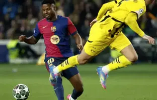 آنسو فاتی راهی مناکو فرانسه می شود