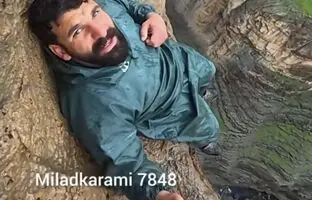  ویدئوهای صخره‌نوردی میلاد کرمی فتوشاپ است؟/ «ما کردها تقلبی حالی‌مان نیست» + ویدئو