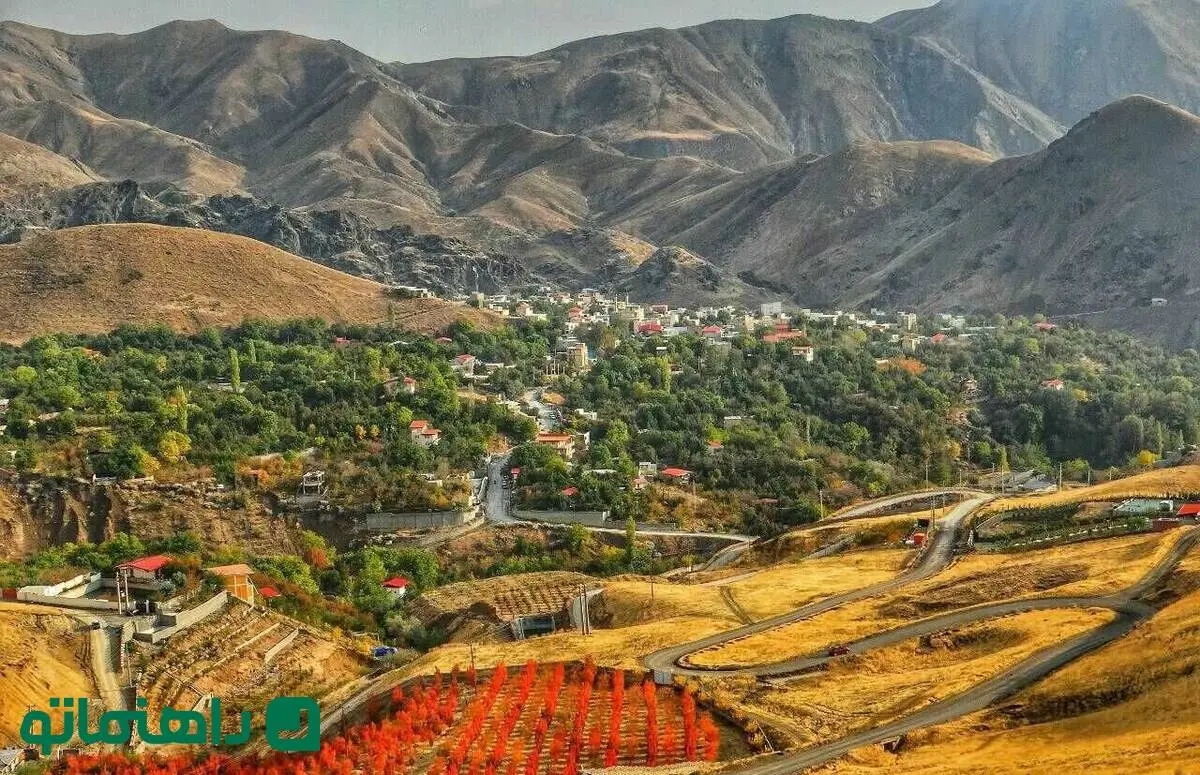 روستای کندر کجاست؟ بهشت لاله های رنگارنگ در نزدیکی تهران