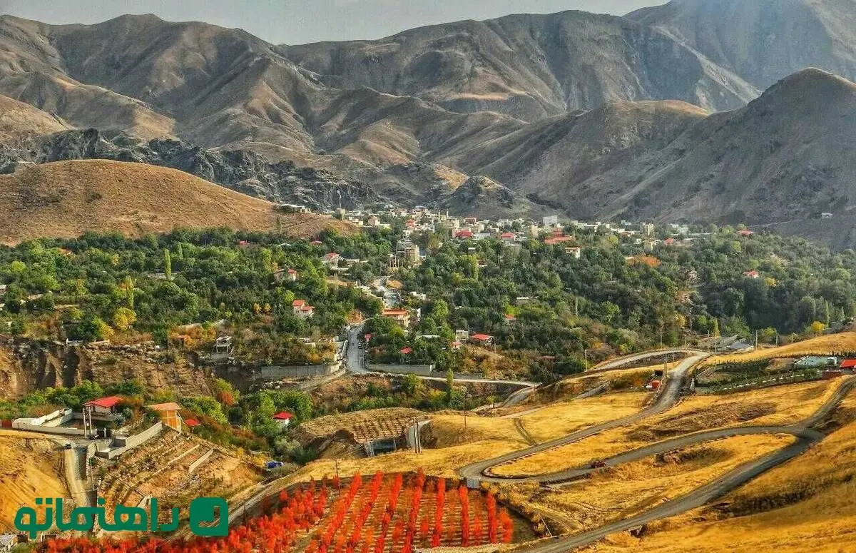 روستای کندر کجاست؟ بهشت لاله های رنگارنگ در نزدیکی تهران