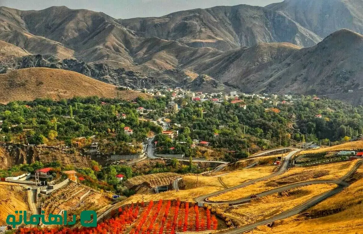 روستای کندر کجاست؟ بهشت لاله های رنگارنگ در نزدیکی تهران