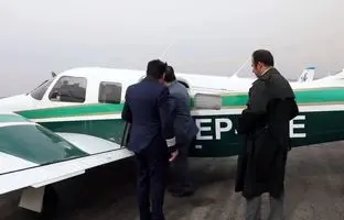  پرواز نخستین تاکسی هوایی در مسیر کرج - قزوین + ویدئو