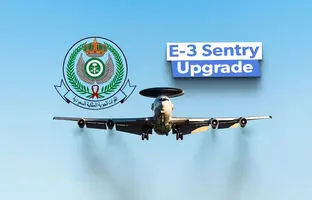 نگاهی به هواپیماهای آواکس E-3 Sentry نیروی هوایی عربستان سعودی + ویدیو