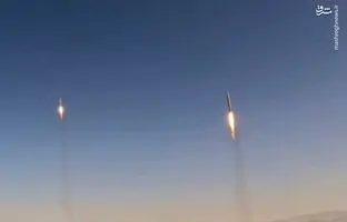 تصویر برگزیده و منحصربفرد رویترز از درخشش موشک ایرانی