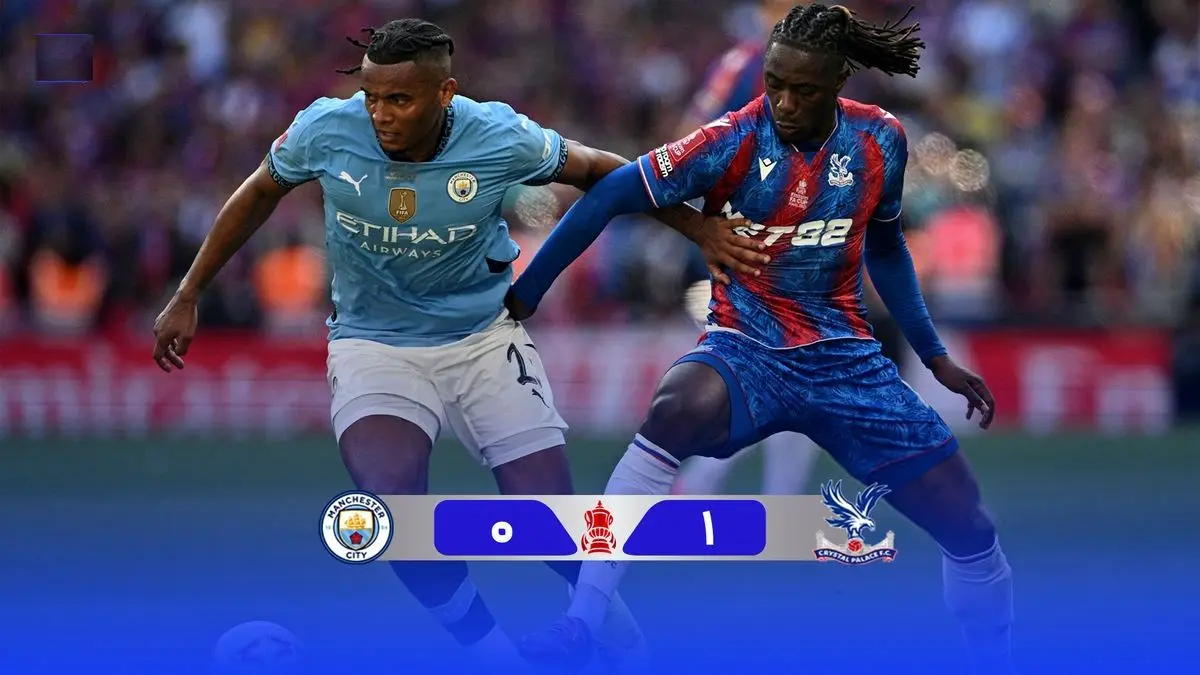 خلاصه بازی کریستال پالاس 1 - منچسترسیتی 0 + ویدئو