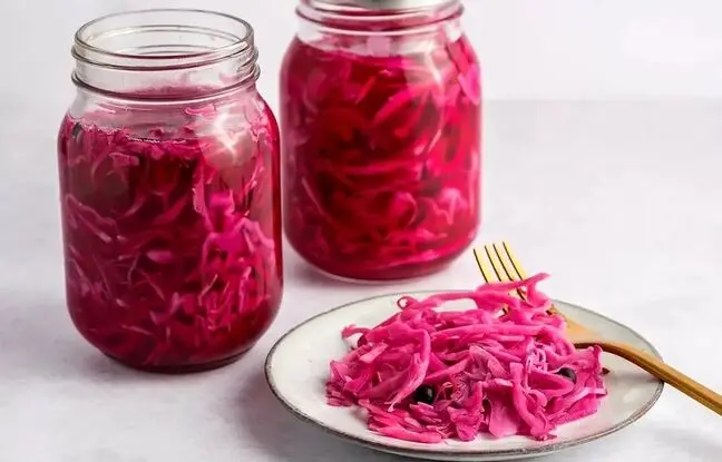 آموزش ترشی کلم قرمز خانگی به روشی سریع و ساده + ویدئو