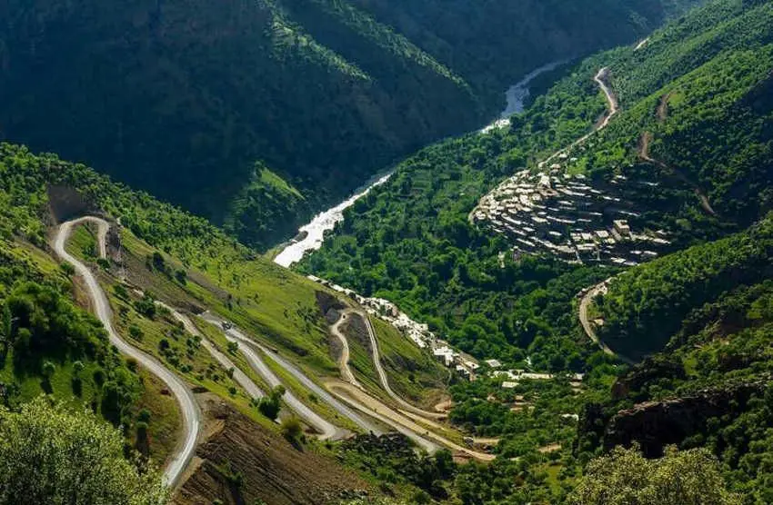 جاده اورامان و گردنه تته کجاست؟ سفر خنک به بام کردستان