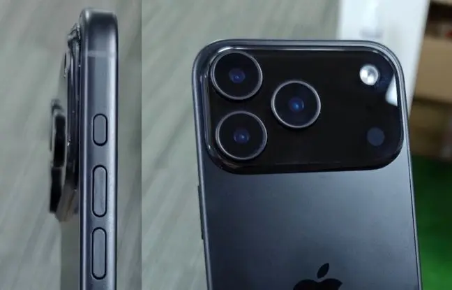 شوک به طرفداران اپل؛ آیفون ۱۷ پرو با ماژول دوربین عظیم و فریم جدید می آید!