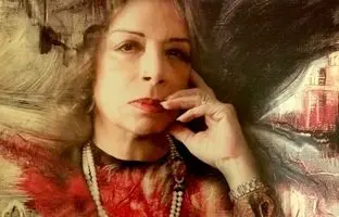 زیباترین نقاشی‌های ایرانی؛ ترکیبی از نیچه و ایران درودی در نقاشی محرم راز