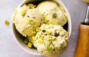 خوشمزه بپزید؛ طرز تهیه بستنی پسته‌ای ۵ دقیقه‌ای در منزل!
